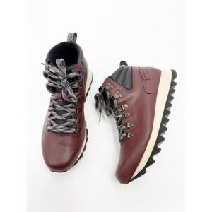 Merrell Burgundy Lace-Up Hiking Boots
